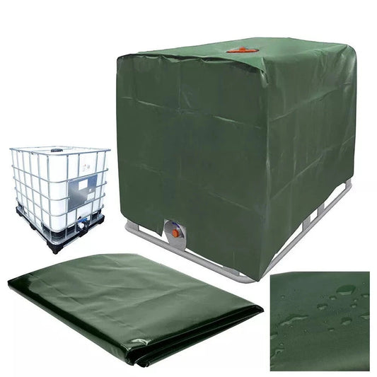 Green Water Tank Cover Ton barrels Accessories 1000 Liter Container Aluminum Foil Waterproof Dustproof UV protection cover