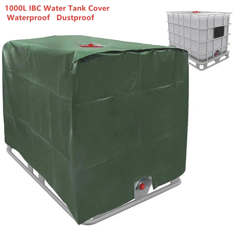 Green Water Tank Cover Ton barrels Accessories 1000 Liter Container Aluminum Foil Waterproof Dustproof UV protection cover